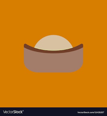 Chinese sunset of sunset in vector image