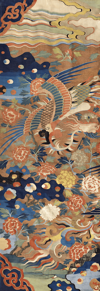 Chinese tapestry (1368&ndash;1644)) vintage textile. | Free Photo Illustration - rawpixel