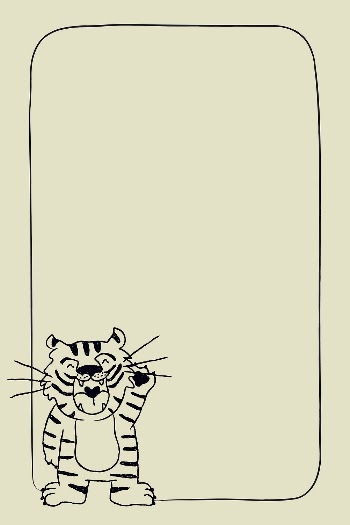 Chinese tiger frame background, zodiac | Free Photo - rawpixel