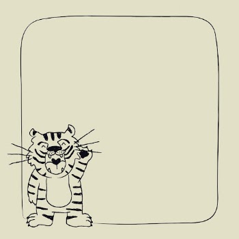 Chinese tiger frame background, zodiac | Free Vector - rawpixel