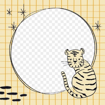 Chinese tiger png frame, transparent | Free PNG - rawpixel