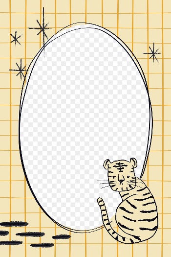 Chinese tiger png frame, transparent | Free PNG - rawpixel