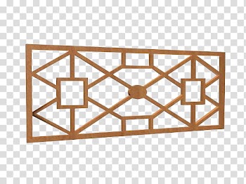 Chinese Traditional Windows xp, rectangular brown wooden window frame transparent background PNG clipart