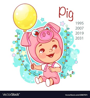  					Chinese year symbol vector image														