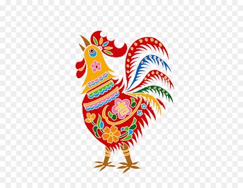 Chinese zodiac Rooster Chinese New Year Monkey Zi wei dou shu - cock 