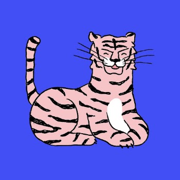 Chinese zodiac tiger doodle sticker, | Free Vector Illustration - rawpixel