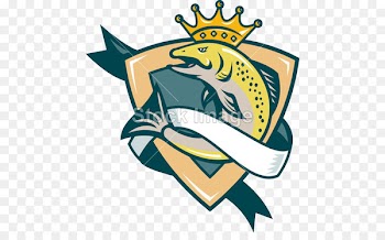 Chinook salmon Rainbow trout Illustration - Jumping fish 