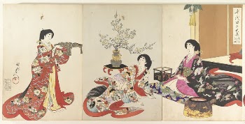 Chiyoda Castle (Album of Women) | Free Photo - rawpixel