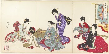 Chiyoda Castle (Album of Women) | Free Photo - rawpixel