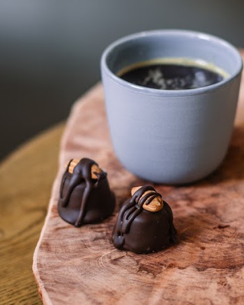 Chocolate Almond With Coffee