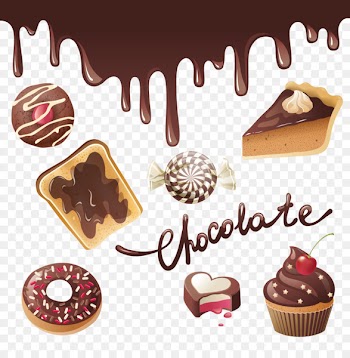 Chocolate bar Candy Illustration - chocolate cake 