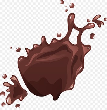 Chocolate bar Praline Hot Chocolate Ice cream Chocolate milk - chocolate chunks 