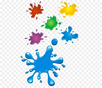 Chocolate bar Splash Clip art - Color ink drops picture material 