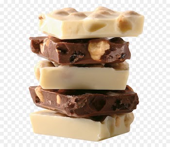 Chocolate bar White chocolate Dark chocolate - White and Dark Chocolate Bars PNG Picture 