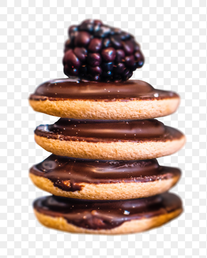 Chocolate biscuits png sticker, transparent | Free PNG - rawpixel