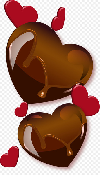 Chocolate Brown Clip art - Coffee chocolate love 