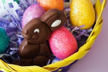Chocolate Bunny Basket