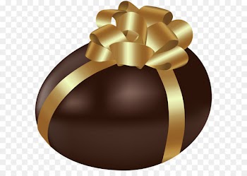 Chocolate bunny Easter egg Clip art - Easter Chocolate Egg Transparent PNG Clip Art 