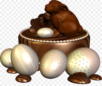 Chocolate cake Chicken Egg Rabbit - chocolate 