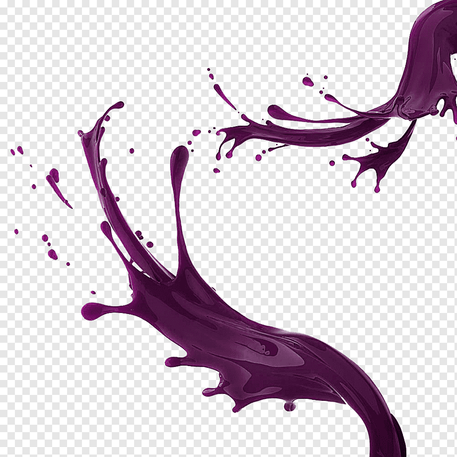 Chocolate cake Chocolate milk Cream, Blueberry sauce splash material, purple, cream, color Splash png