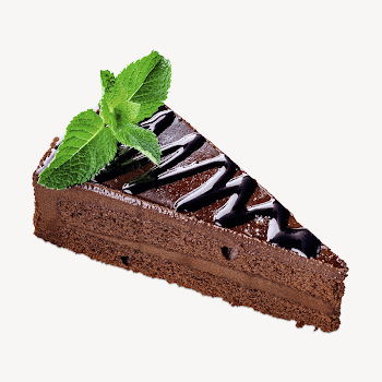 Chocolate cake collage element psd | Free PSD - rawpixel