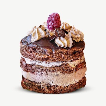 Chocolate cake collage element psd | Free PSD - rawpixel