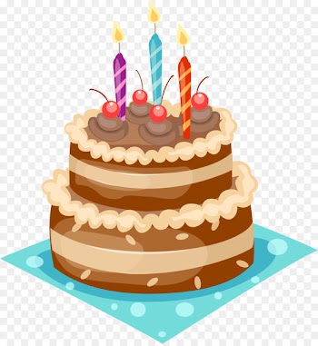 Chocolate cake Cupcake Birthday cake Clip art - funky birthday cake 