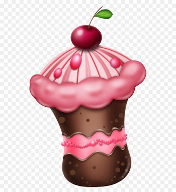 Chocolate cake Cupcake Birthday cake Wedding cake - Small Chocolate Cake with Cherry PNG Clipart 