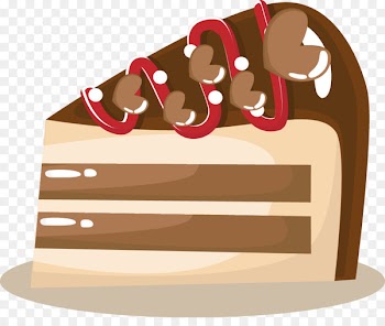 Chocolate cake Dessert - Valentine's Day sweets vector material Desserts 