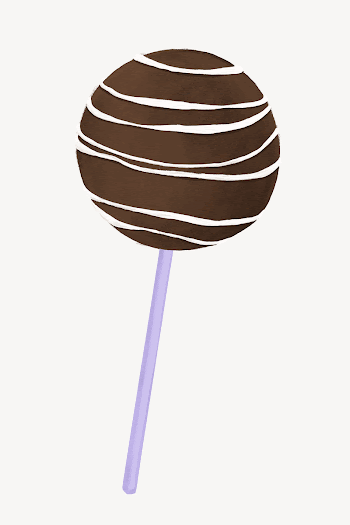 Chocolate cake pop, party dessert | Free Photo Illustration - rawpixel