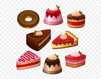 Chocolate cake Vector graphics Cake decorating Dessert - tea and cake 