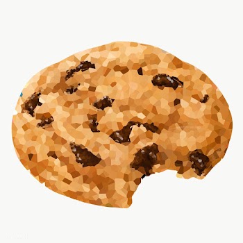 Chocolate chip cookie crystallized style overlay | Free  transparent png - 2347208