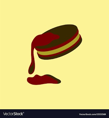 Chocolate cookie icon vector image