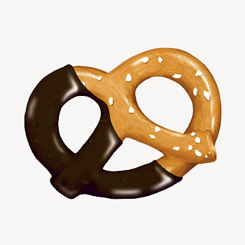 Chocolate crack pretzel, snack food | Free Photo Illustration - rawpixel