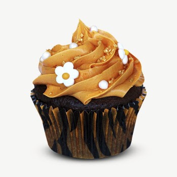 Chocolate cupcake collage element psd | Free PSD - rawpixel