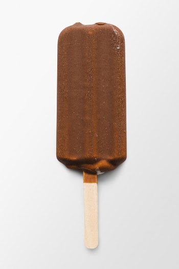 Chocolate glazed ice cream sticker, | Free PSD - rawpixel
