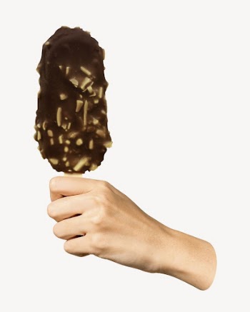 Chocolate ice-cream, food collage element | Free PSD - rawpixel