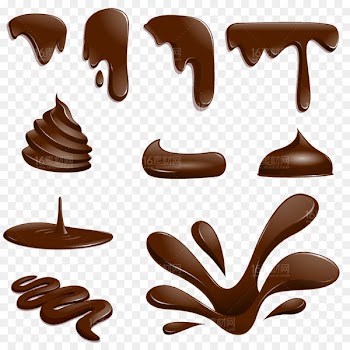 Chocolate ice cream Melting Dripping - chocolate 