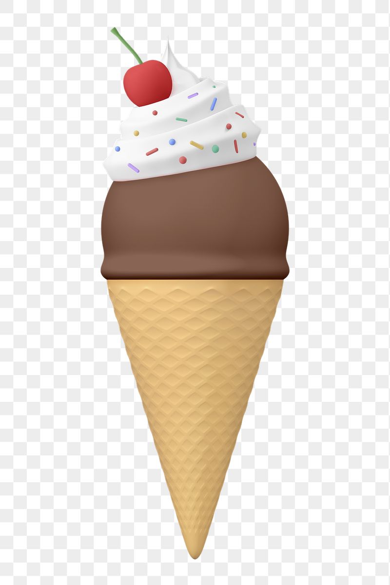Chocolate ice cream png sticker, | Free PNG - rawpixel