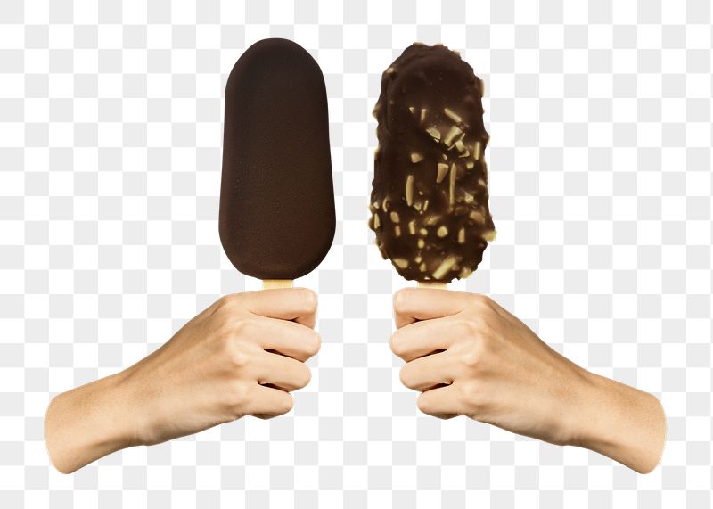 Chocolate ice-cream  png sticker, | Free PNG - rawpixel