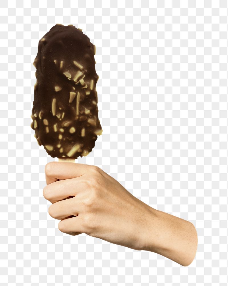 Chocolate ice-cream  png sticker, | Free PNG - rawpixel