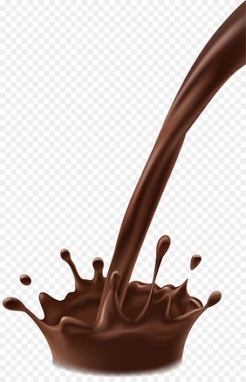 Chocolate Liquid Euclidean vector - Chocolate liquid dumped 