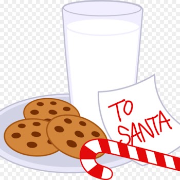 Chocolate milk Clip art Biscuits Christmas cookie - eighteen background 