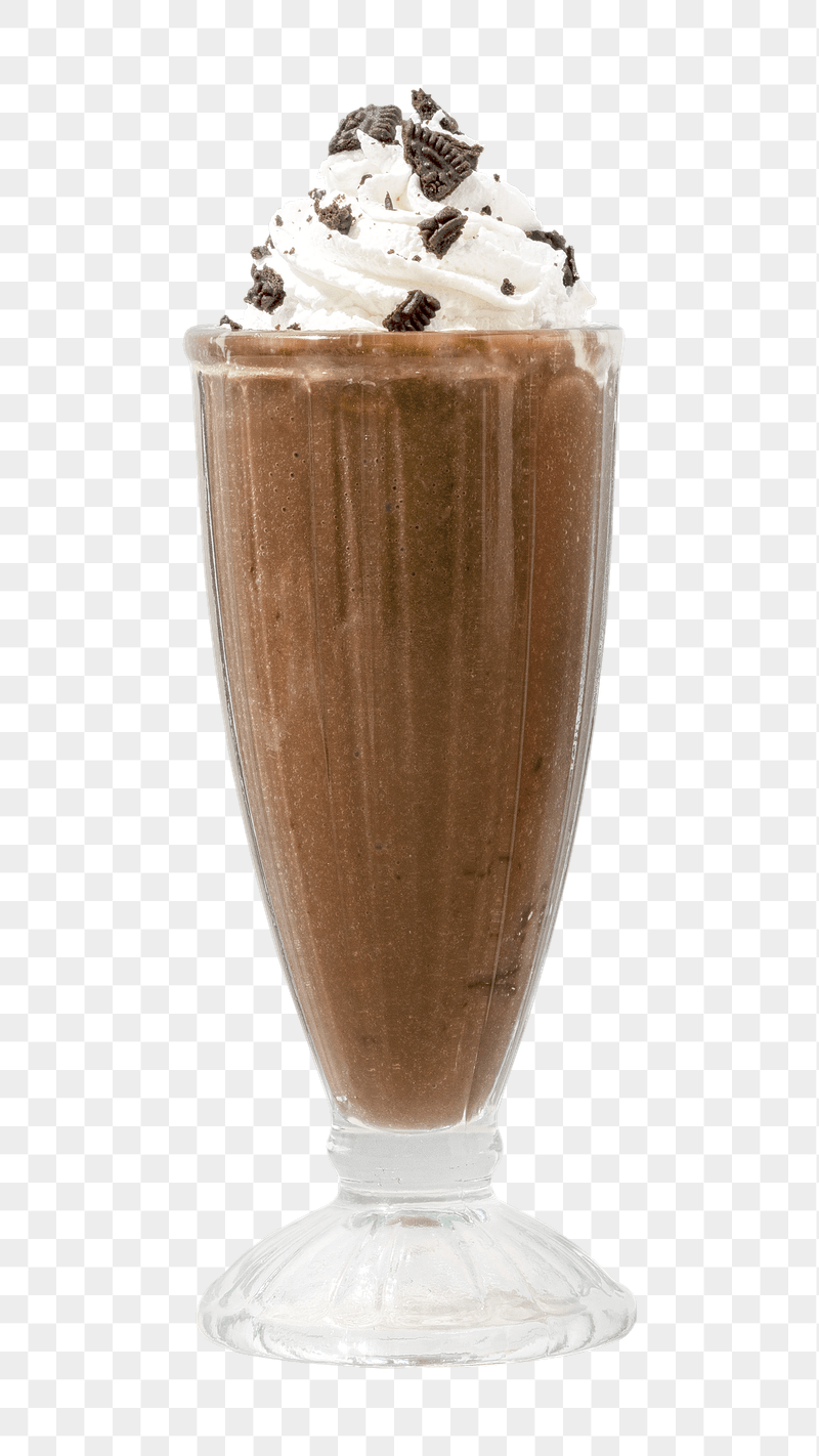 Chocolate milkshake png sticker, transparent | Free PNG - rawpixel