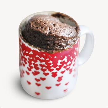 Chocolate mug cake sticker, dessert | Free PSD - rawpixel