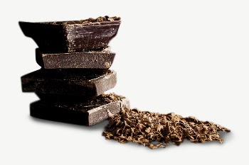 Chocolate stack collage element, isolated | Free PSD - rawpixel