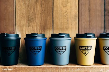 Choice of reusable coffee mug mockups | Free stock psd mockup - 533951