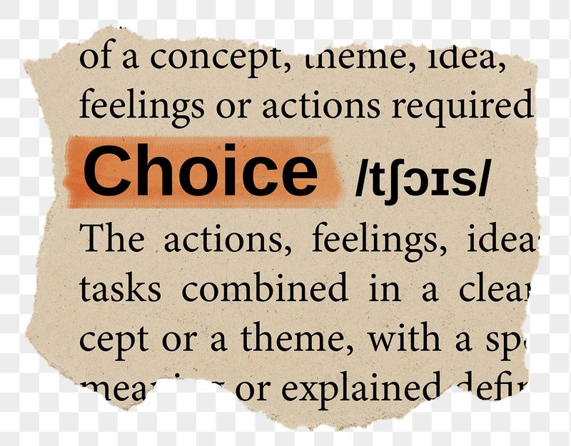 Choice png word sticker, torn | Free PNG - rawpixel