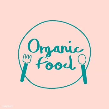 Choose organic food typography vector | Free stock vector - 516563