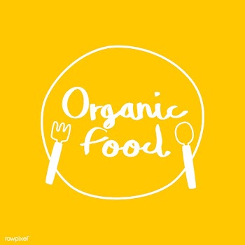 Choose organic food typography vector | Free stock vector - 516601